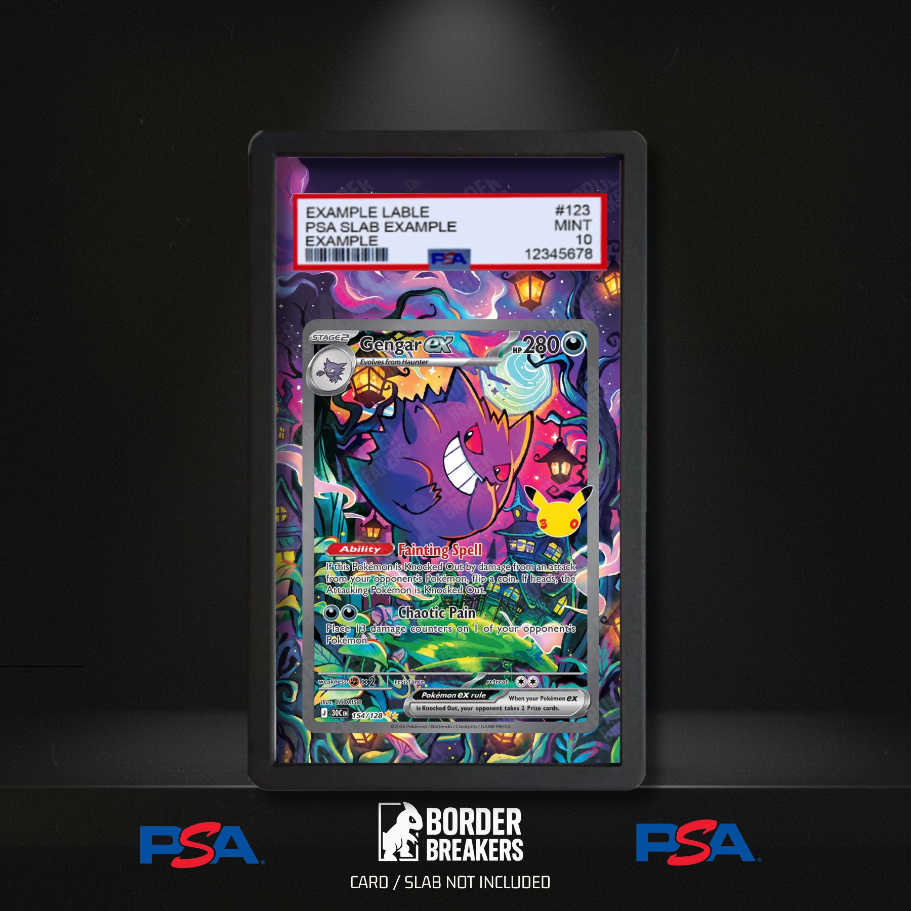 BorderBreakers artwork for Gengar ex