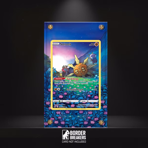 Solrock GG15/GG70 Pokémon Extended Art Display Case