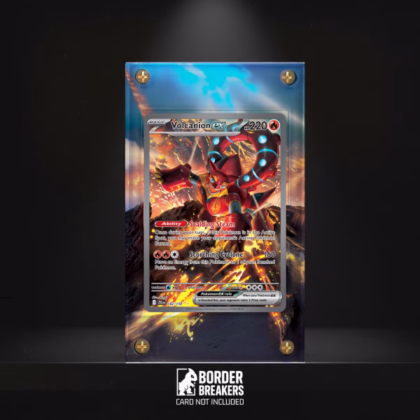 Volcanion 182/159 Pokémon Extended Art Display Case