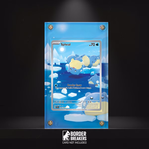 Spheal 199/191 Pokémon Extended Art Protective Display Case