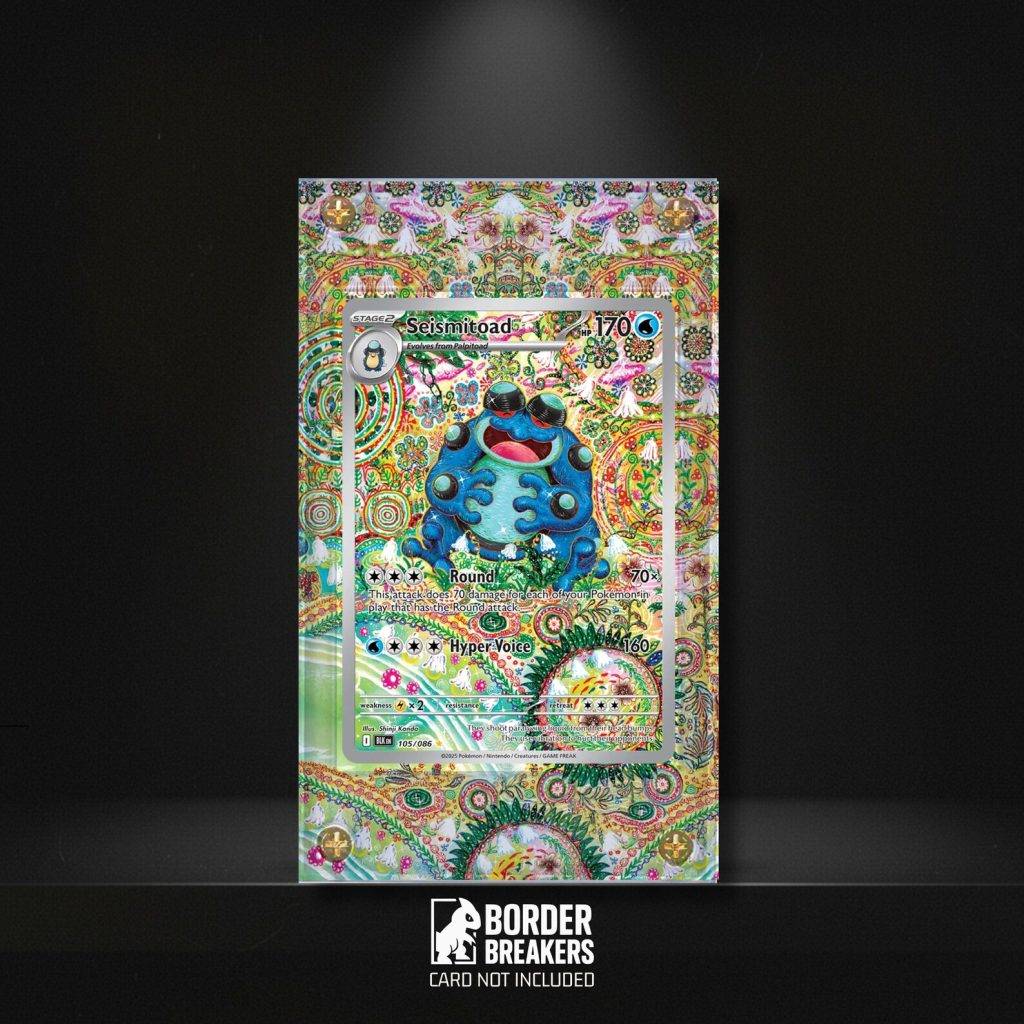 Seismitoad 105/086 Pokémon Extended Artwork Case Black Bolt