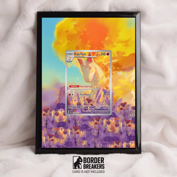 Rapidash 189/182 Pokémon Extended Art Frame - Destined Rivals