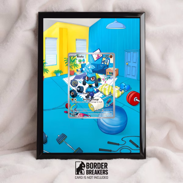 Riolu 215/198 Pokémon Extended Art Frame - Scarlet Violet