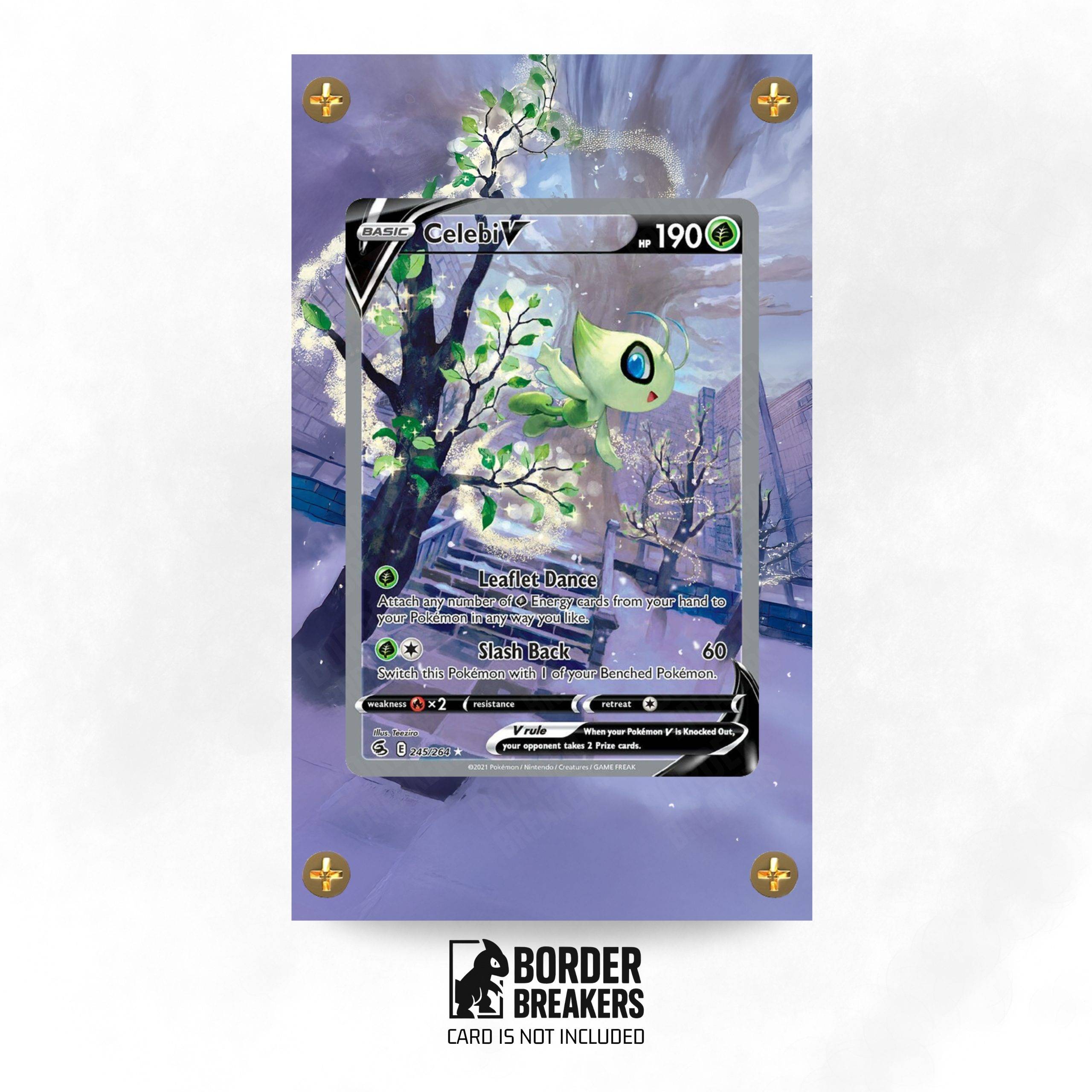 Celebi V 245/264 Pokémon Extended Art Display Case