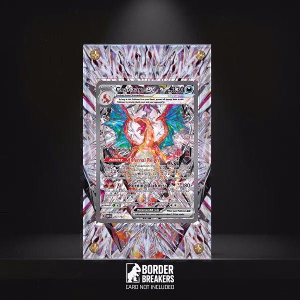 Charizard ex 223/197 Pokémon Card Extended Art Display Case
