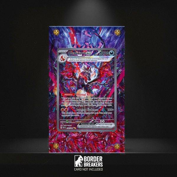 Charizard ex 234/091 Pokémon Card Extended Art Display Case