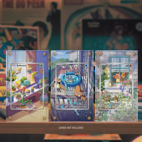 Charmander Promo SVP 044, Squirtle 148/142, Bulbasaur 143/142