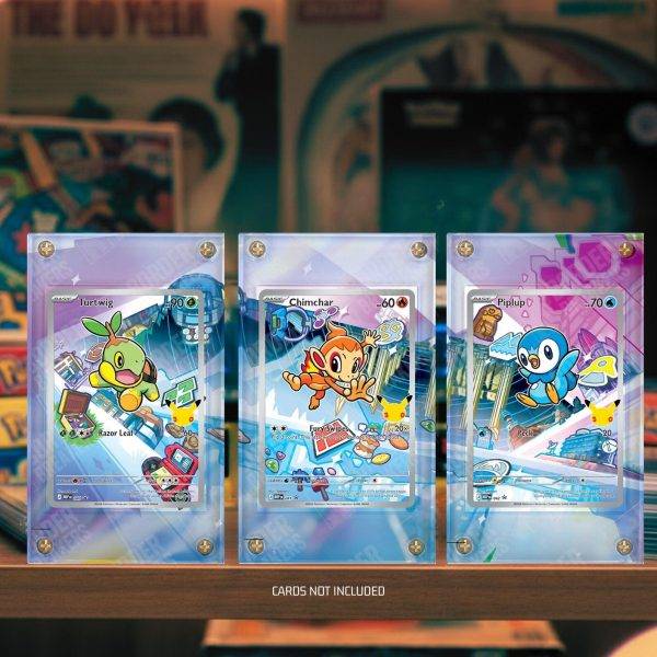 Turtwig Chimchar Piplup First Partner Illustration 30th Collectio