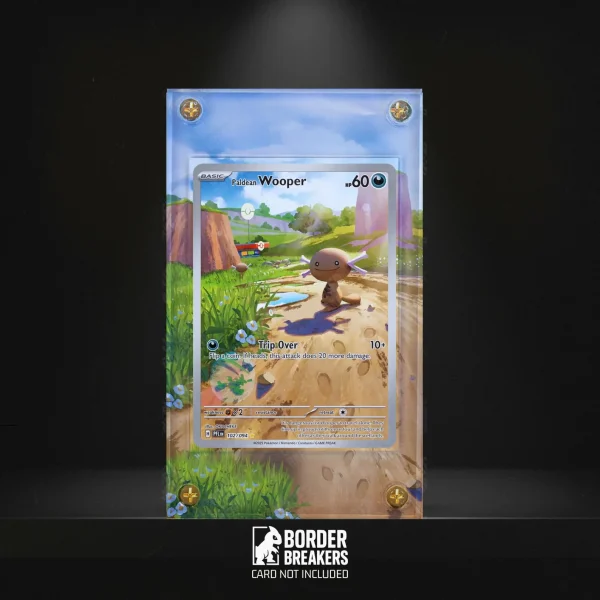 102/094 Wooper Pokemon Card Extended Art Case