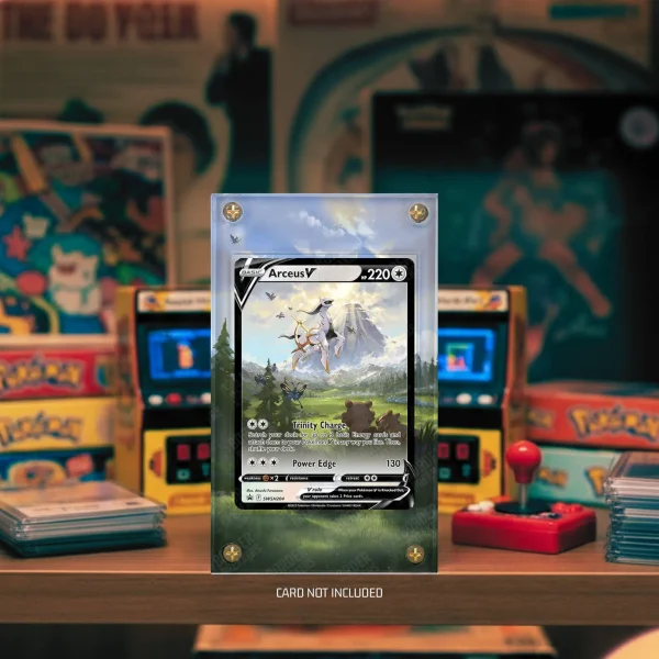 Arceus V SWSH204 Pokémon Extended Art Protective Display Case
