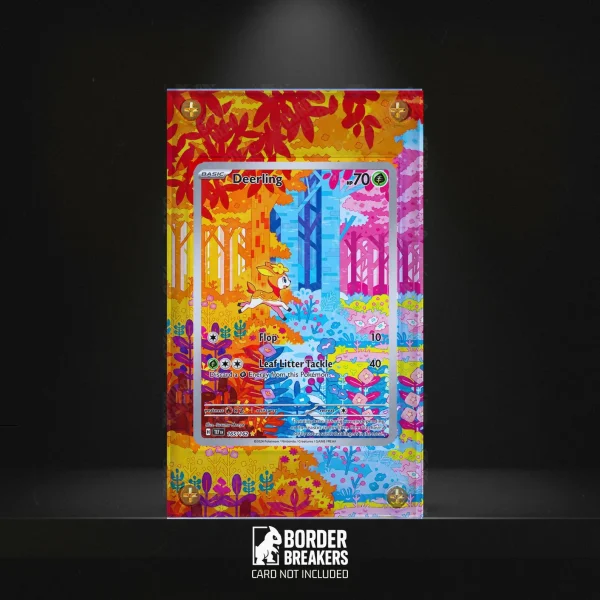 Deerling 165/162 Pokémon Extended Art Display Case