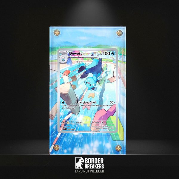 Dewott 106/086 Pokémon Extended Art Display Case