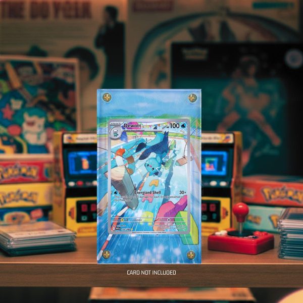 Dewott 106/086 Pokémon Extended Art Display Case