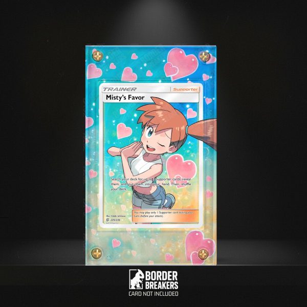 Misty's Favor 235/236 Pokémon Card Extended Art Display Case