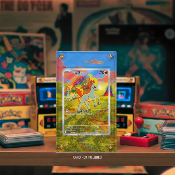 Ponyta 0107/07 Pokemon Extended Art Display Case