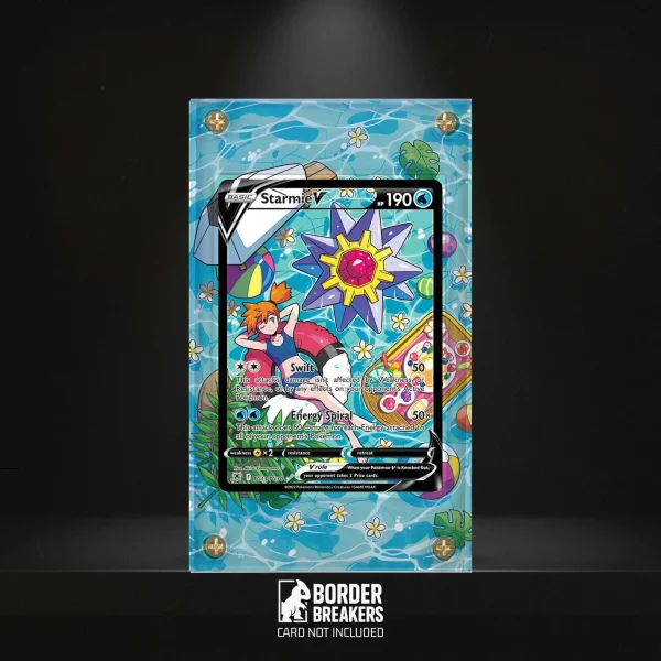 Starmie V TG13/TG30 Pokémon Extended Art Display Case