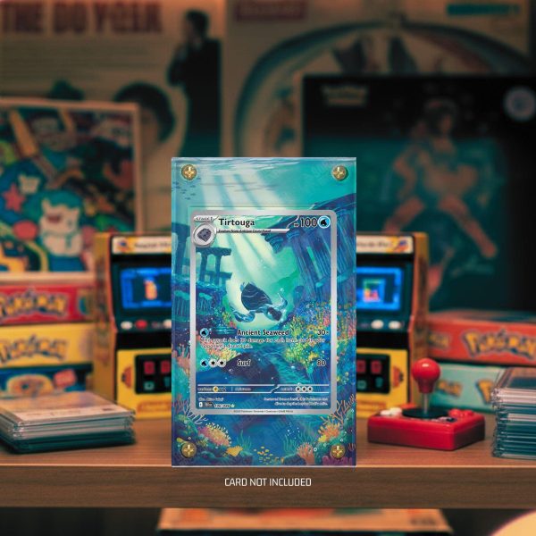 Tirtouga 106/086 Pokémon Card Extended Art Display Case